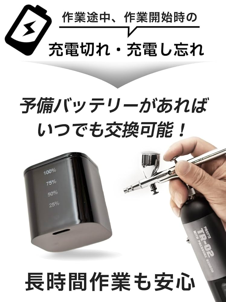 RAYWOOD エアブラシ　セット PROFIX Tech Liner 充電式エアブラシ TR-02 PRO – RAYWOOD